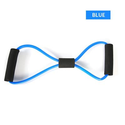 Bande de résistance de yoga en forme de 8 en latex