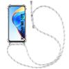 Protective Case for Xiaomi Mi 10T - E.F.CONNECTION - Shockproof TPU with White Lanyard