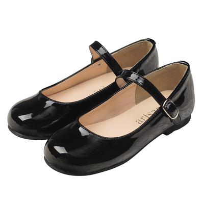 [Arisana] Formal Shoes for Girls, Kids' Dress Shoes, Piano Recital Shoes, Children's Shoes, Patent Leather Black, 21cm