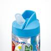 Skater Straw 500ml Plastic Water Pokemon Size PSTB5 Bottle, Spout-Shaped Bottle, Clear, Kids' 24, Boys'