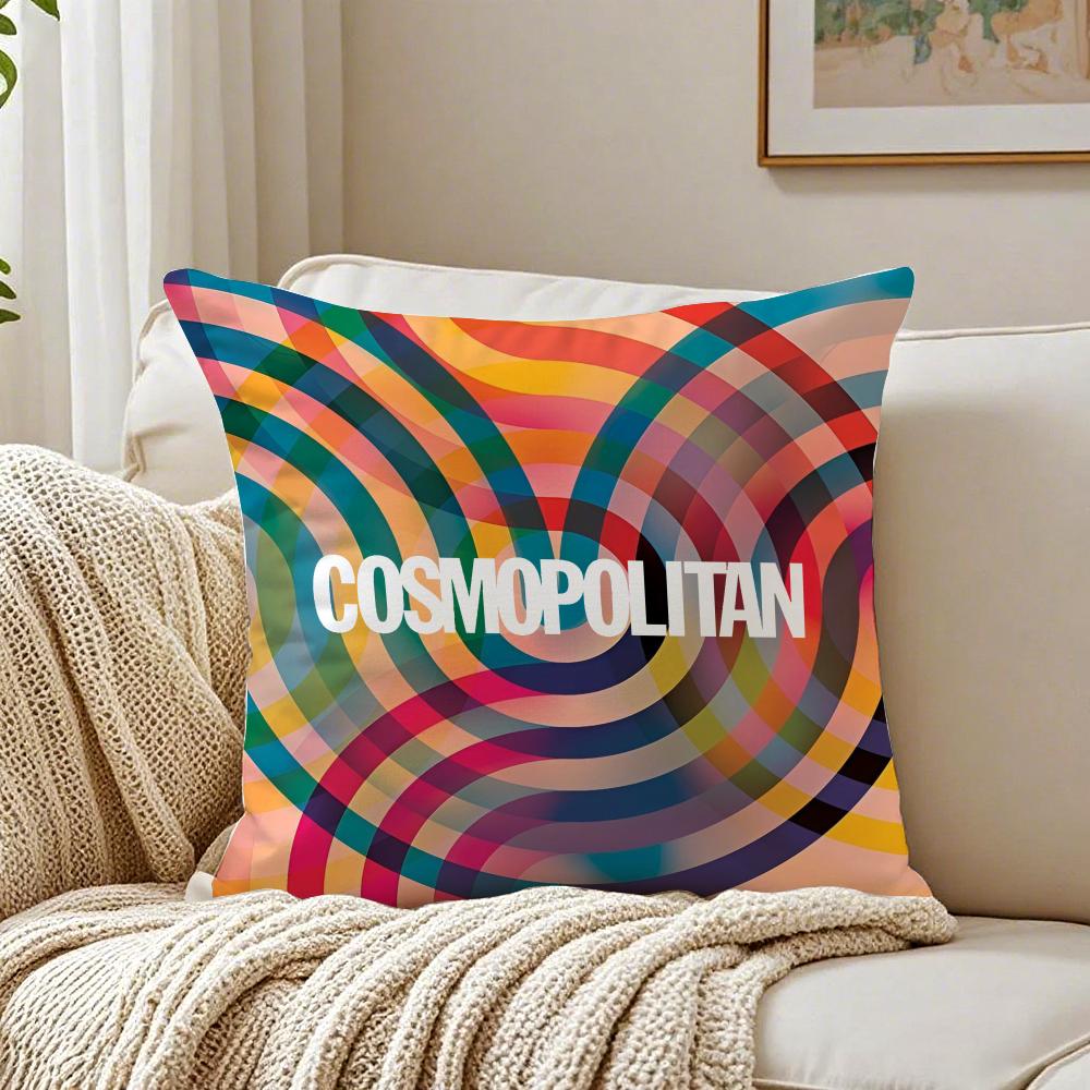 Confident Femaleoriented Style CCosmopolitan Cushion Cover Pillowcase Antidustmite living Room Sofa Decor Cushion Room