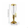Beer Dispenser with Ice Column Illuminated Clear for Hosts, Home Bar, Parties,