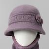 Hat women's autumn and winter warm knitted wool hat winter new hat