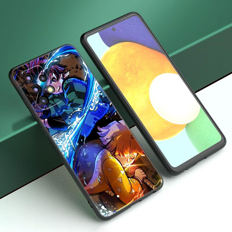 Anime Demon Slayer Phone Case For Samsung A04 A21 A30 A50 A52 S A13 A14 A22 A23 A32 A53 A73 5G A11 A12 A31 A33 A51 A70 A71 A72