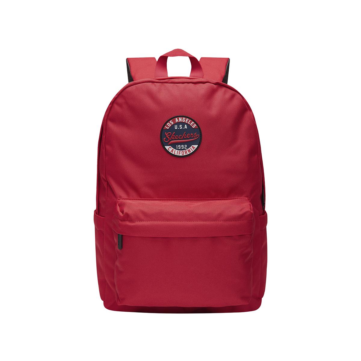 

Skechers Backpack Campus Style Large Capacity Water-Resistant Fabric Student Backpack Unisex backpacks Racing-Red L419U033-005G Race Red