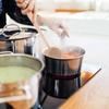 1 Piece 2 in 1 Soup Spoon Wheat Straw Long Handle Soup Spoon Kitchen Straining Ladle Soup Pan Spoon with Filter Strainer YY0774