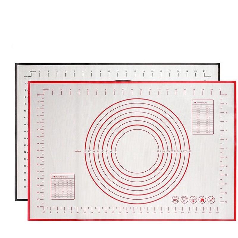 

Силиконовый коврик для замешивания теста и выпечки Teteng (2-Pack)