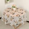 Round Table Cloth Plastic Tablecloth Tablecloth Large Round Tablecloth Square Coffee Table Tablecloth