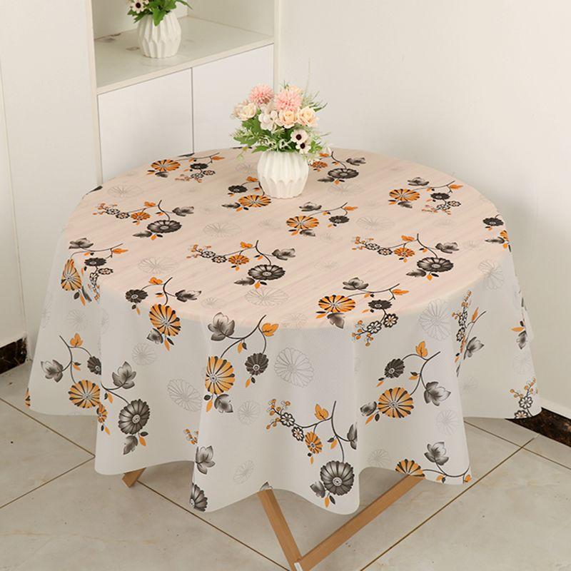 Round Table Cloth Plastic Tablecloth Tablecloth Large Round Tablecloth Square Coffee Table Tablecloth