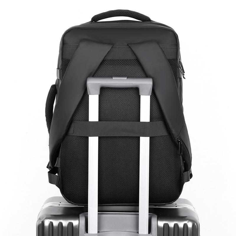 Men's Large Capacity Expandable Backpack for Casual Outings, Hiking, and Short Trips