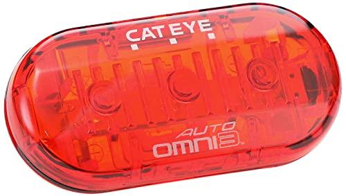 CAT EYE OMNI3 AUTO Tail Light, 36mm X 75mm X 21.9mm, TL-AU135-R, Bicycle Light