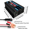 4000W Power Inverter DC 10.5V~15V 220V Car Sine Wave Converter Dual USB Voltage Transformer Overvoltage Overload Protection