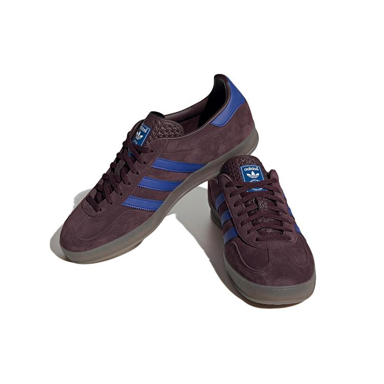 adidas Gazelle Indoor Shadow Maroon Albastru Semi Lucios IG9980