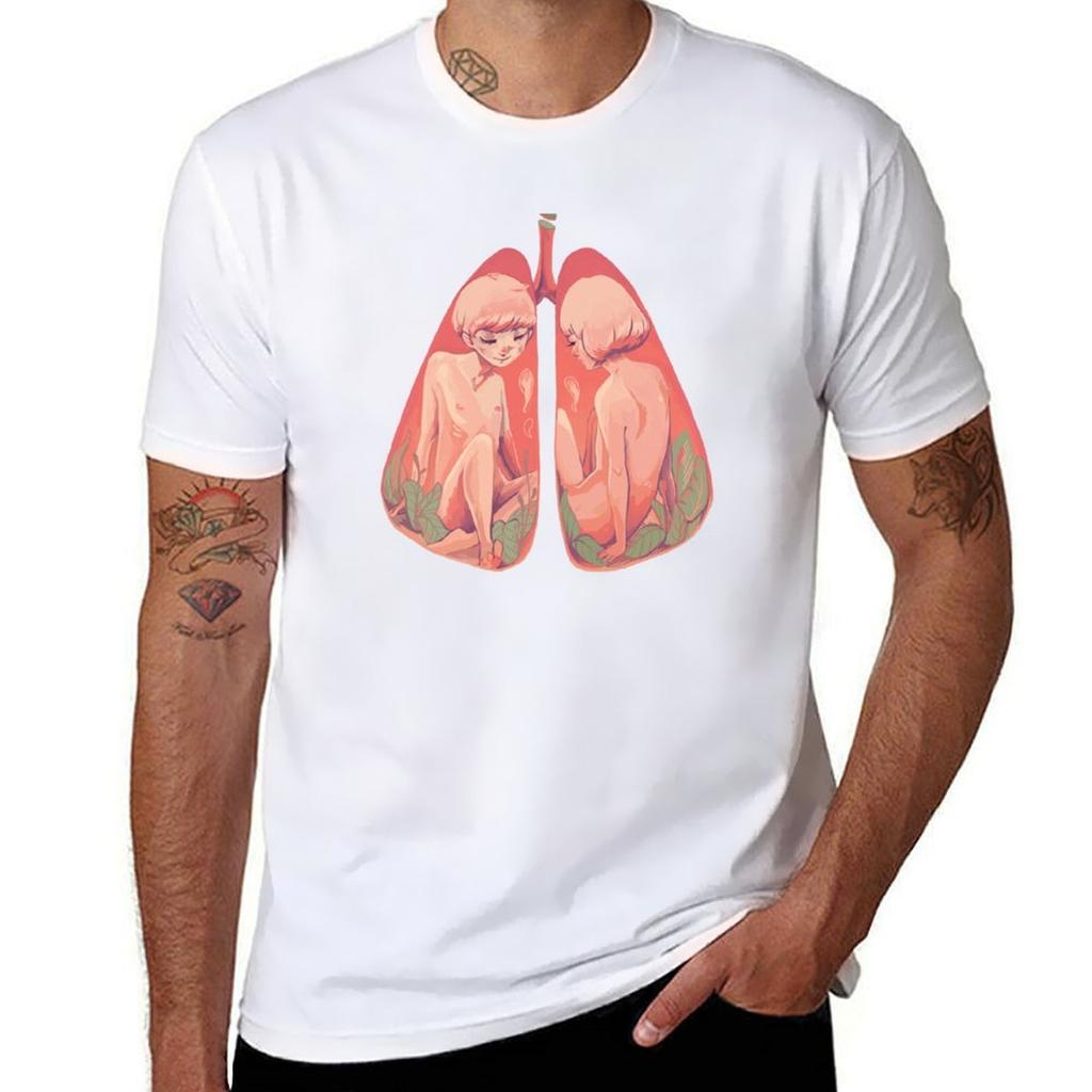 Between Two Lungs TShirt Soft Basic Cotton Short Sleeve Tee