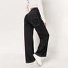 PUFFANPOP Women's Wide Leg Jeans High Waisted Denim Pants Loose Straight Jeans Y2K Jeans