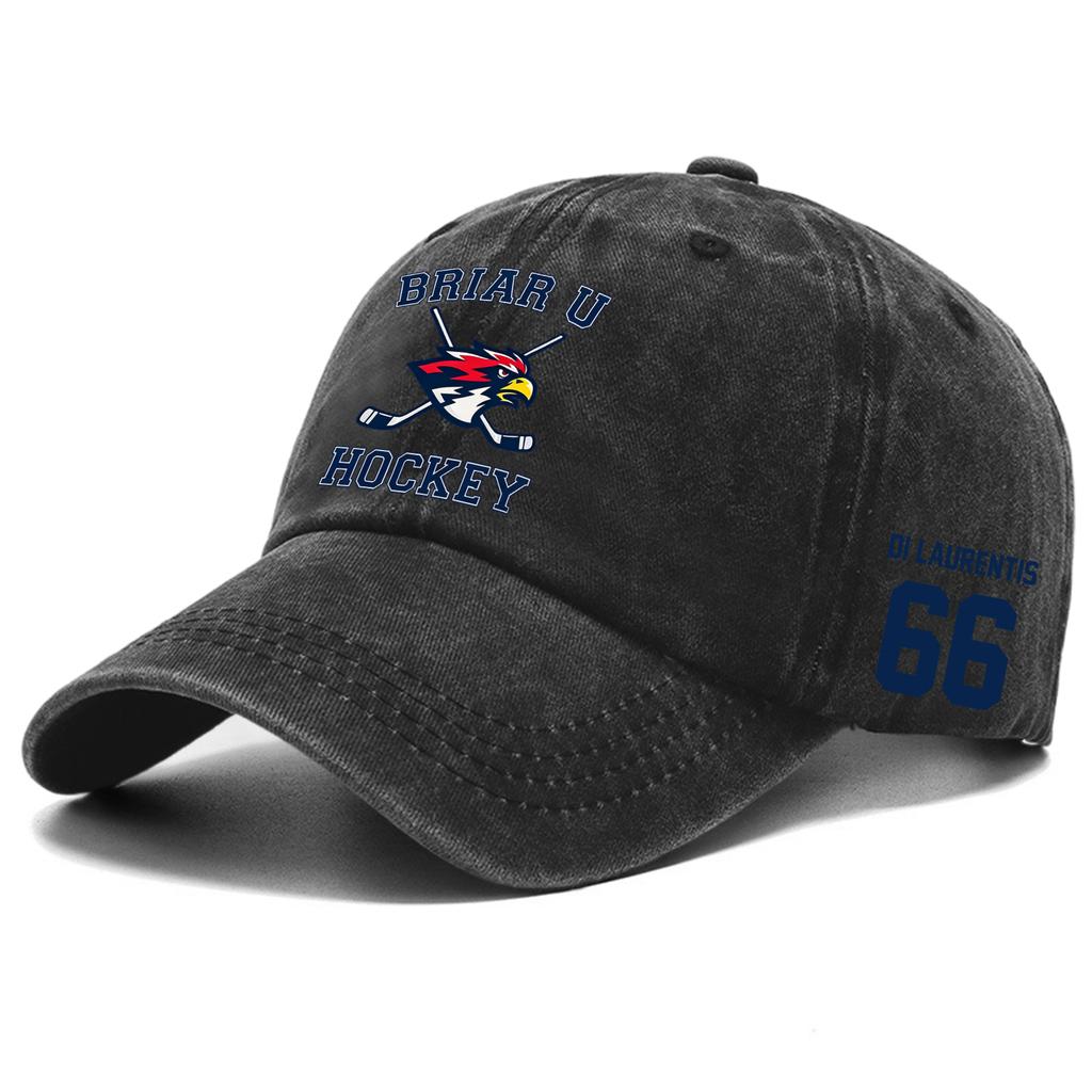 Washed Cotton Baseball Cap Soft Top Vintage Style Adjustable Back Strap Classic Unstructured Fit Casual Outdoor Hat
