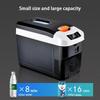 US/EU 220-240V 10L Car Home Refrigerator Mini Fridges 12/24V Freezer Cooler Heater Food Storage Box For Car Home Camping