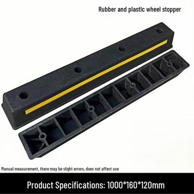 Rubber Parking Wheel Stop (Pair)