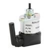Fuel Shut Off Solenoid 12VDC 17208‑60015 Aluminum Alloy for KUBOTA ENGINES D905 D1005 D1105 V1305 V1505 ETC