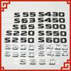 Rear Trunk Logo Emblem For Mercedes-Benz S Class W220 W221 S55 S63 S65 S350 S600 S400 S220 S430 S500 S550 S320 S420 Accessories