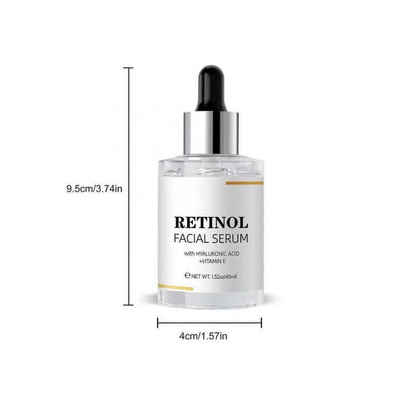 Retinol Facial Serum with -Hyaluronicacid -Vitamin E Smoothing And Firming Skin More Hydrating Facial Serum 45ml