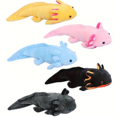 1pc Cartoon Salamander Plush Doll Almofada Infantil Brinquedo Adorável Presente Decoração de Casa Festa de Aniversário