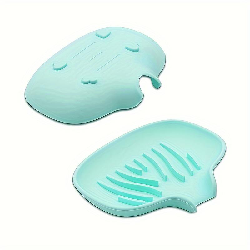 

Мыльница для дома, держатель для мыла для слива в ванную комнату, простая и креативная силиконовая мыльница, принадлежности для ванной комнаты, аксессуары для душа