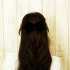 Used ALEXANDRE DE PARIS Velor Ribbon Barrette TA8-17984 Hair Clip Hair Clip Brand Handmade Hair Accessory