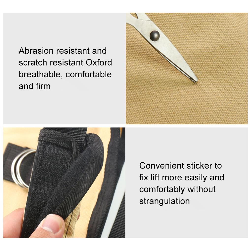 OxfordCloth Multifunctional Firewood Storage Bag For Keeping Clothes Clean Firewood Carrying Bag