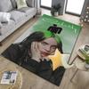 Bi-llie music Artwork Office Rug Chair Mat, Game Carpet, Suitable for Front Door, Bedroom, Living Room, Desk, Holiday Gift