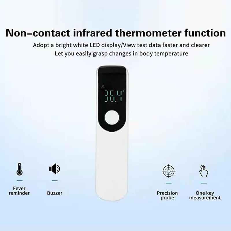 Berührungsloses Stirn-Infrarot-Thermometer für den menschlichen Körper, LCD-Display, digitales Laser-Temperaturmessgerät für Erwachsene und Kinder