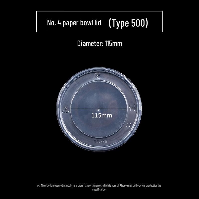 Disposable Paper Bowl Lids