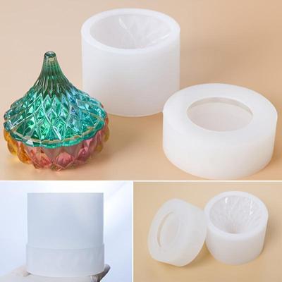 2pcs DIY Drip Glue Mold Water Drop Storage Box Mold Making Drip Glue Mold Resin Mold
