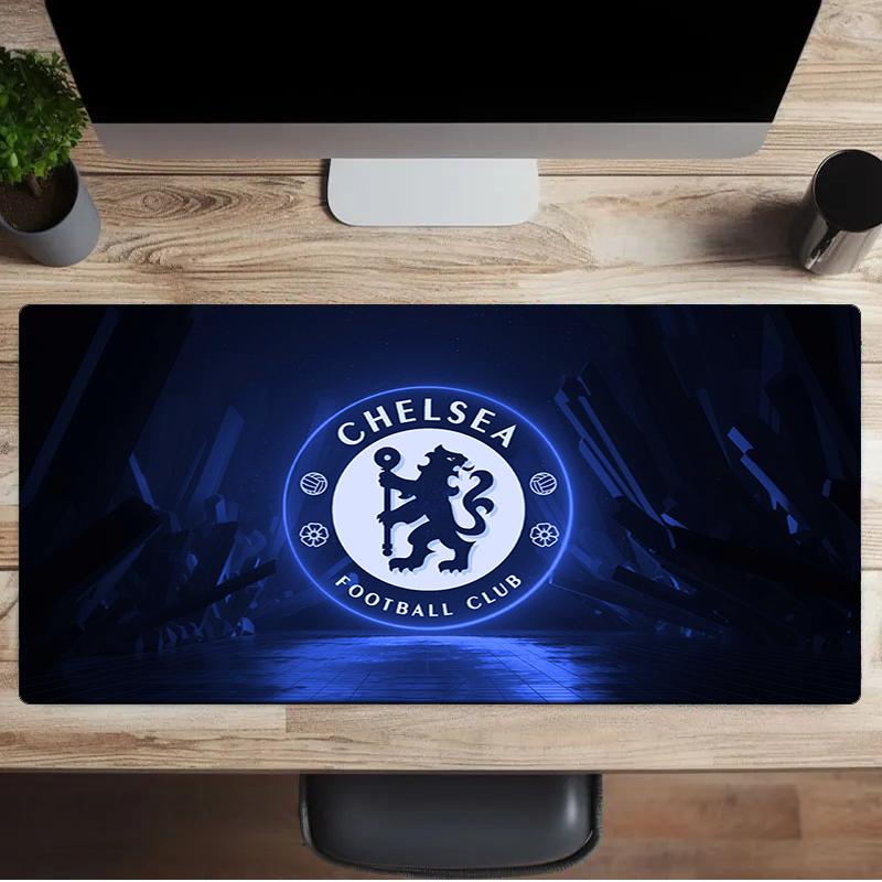 Blue Chelsea Football Club Logo Mouse pad, Gaming Mouse Pad, keyboard pad, Desk Decor for computer notebook Fan Gift Birthday Gift