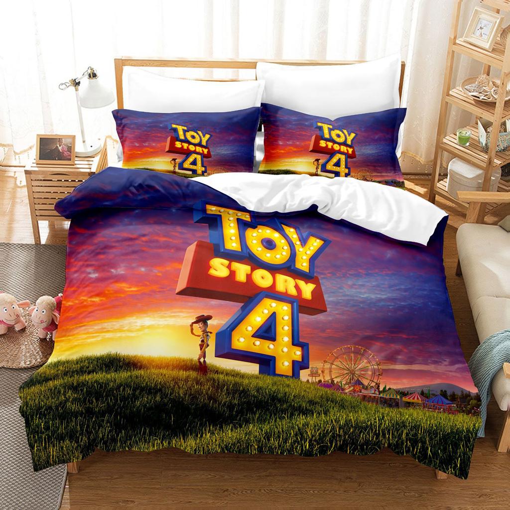 Printed Three-Dimensional 3D Digital Home Textile Three-Piece Children'S Home Textile Kit
