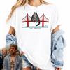 Ryan Gosling Maglietta Gatto Golden Gate Bridge San Francisco Grafica Gatto T-shirt Moda Estiva 2026 Unisex e Unisex Comoda