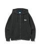 Unisex Basic Logo Zip-Up Hoodie [Black] (Ubrgd01)