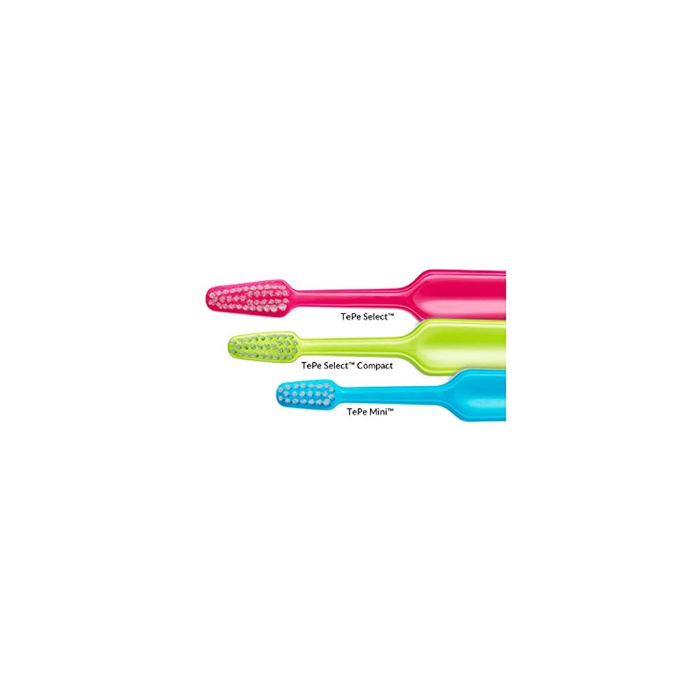 TePe Select Compact Toothbrush, 10-pack, Compact Extra Soft