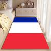 Tricolor Red White Blue Carpet Suitable As a Non-slip Mat for the Living Room or Bedroom Sofa