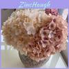 Hydrangea Flower Bouquet With Embroidered Ball Handles For Wedding And Hotel Decor