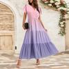 Women's Flowy Dresses Women's Summer Dresses Casual Short Sleeve Maxi Dresses Formal Maxi Dresses
