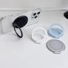 Kunststoffscheibe 360 drehbarer Handyhalter ist geeignet für Apple Android Ring Aufkleber Schreibtisch Multifunktion Universal