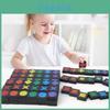 Qwirkle Holzpuzzle Familienspiel Für Kinder Mit Gehirnjogging und Zweispieler-Spaß