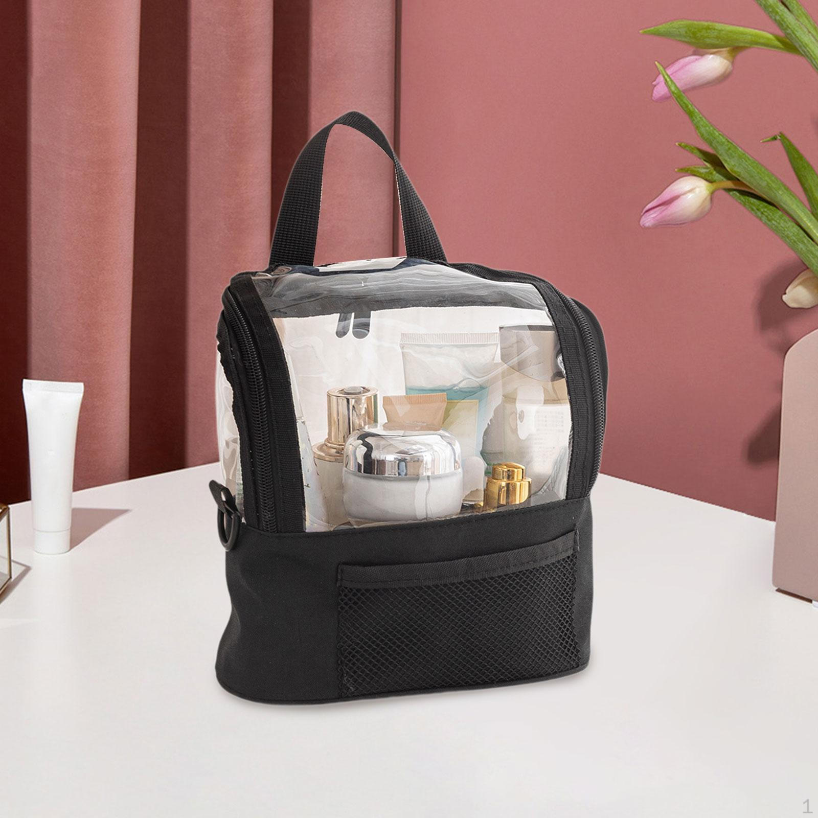 

Прозрачная косметичка Прозрачный органайзер для косметики Профессиональный кейс для косметики