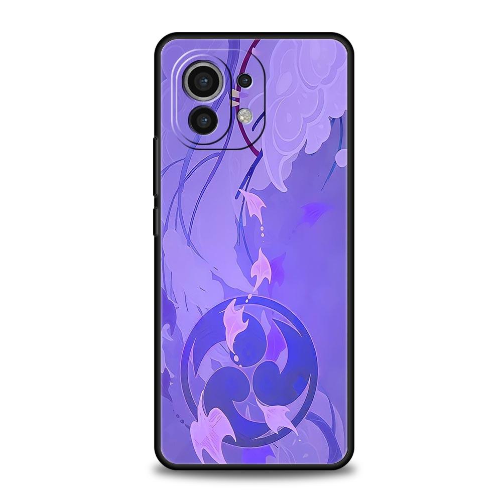 

Чехол для телефона Genshin Impact Logo для Xiaomi 13 12 11 Lite 12T 11T 10T 9T Mi Poco X5 M4 M3 X4 X3 Pro F5 F4 F3 GT 5G черный чехол Poco F5