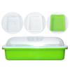 Garden Home Use Seed Sprouter Tray BPA Free PP Soilless Bean Sprout Grower Seedlings Germination Tray Sprouting Kit with Lid