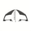 For Volkswagen Golf 7 Gti Mk7 2013-2019 Carbon Fiber Interior Car Steering Wheel Button Decorative Frame Sticker Car Accessories