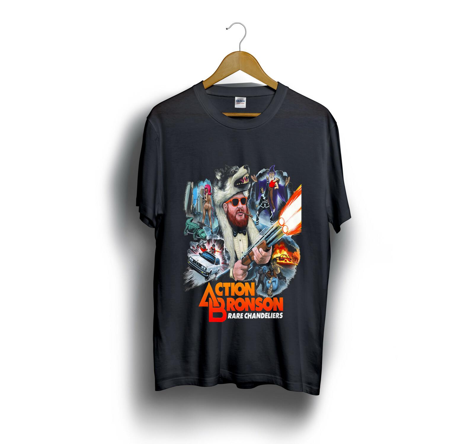 HIP HOP bronson action bronson Black T-Shirt Size S-5XL XXXL