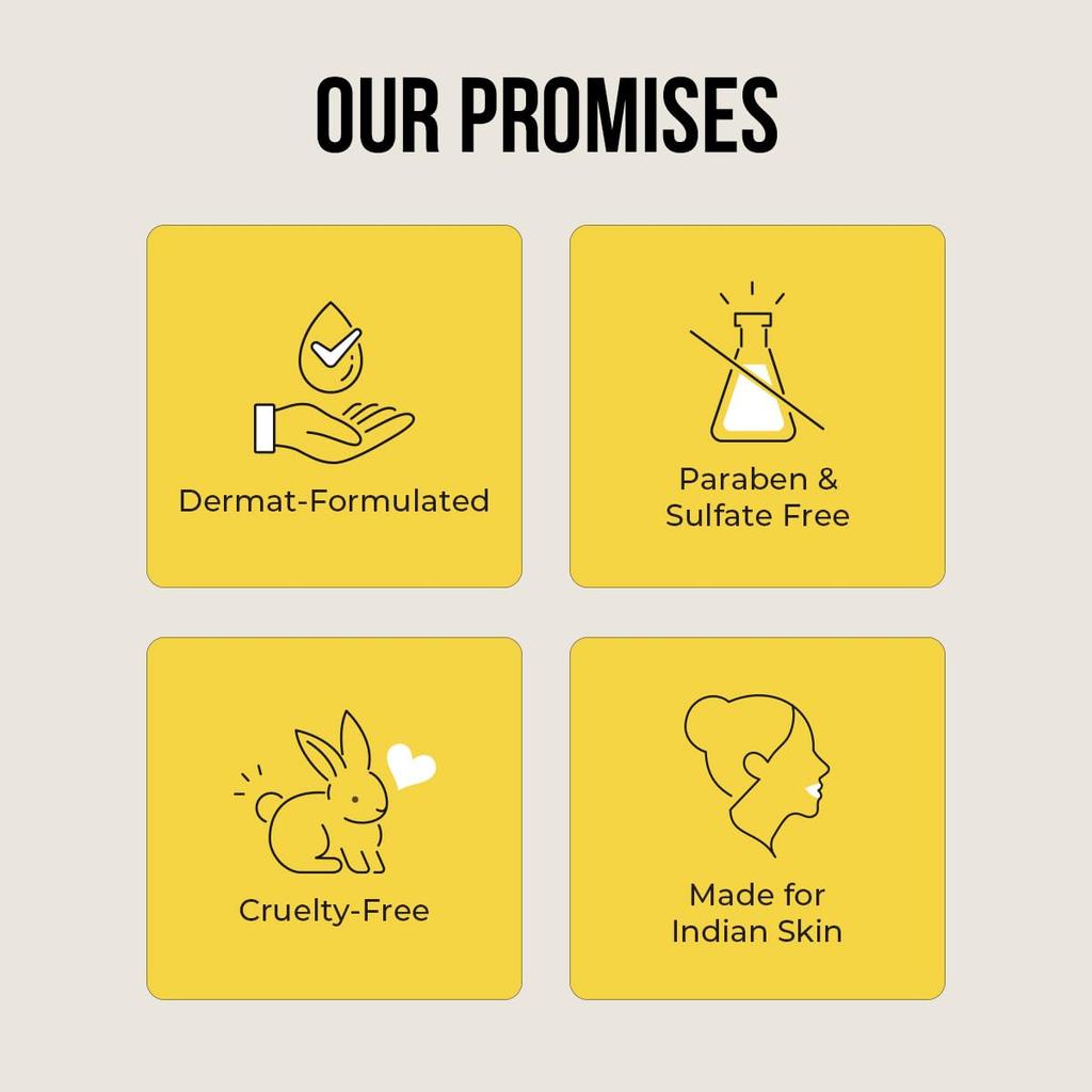 Dr. Sheth's Ceramide & Vitamin C Sunscreen SPF 50+ PA++++ Lightweight Non Greasy No White Cast For All Skin Types 80 g