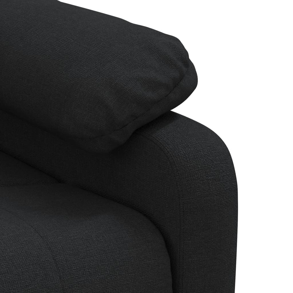 Electric Massage Chair Black Fabric